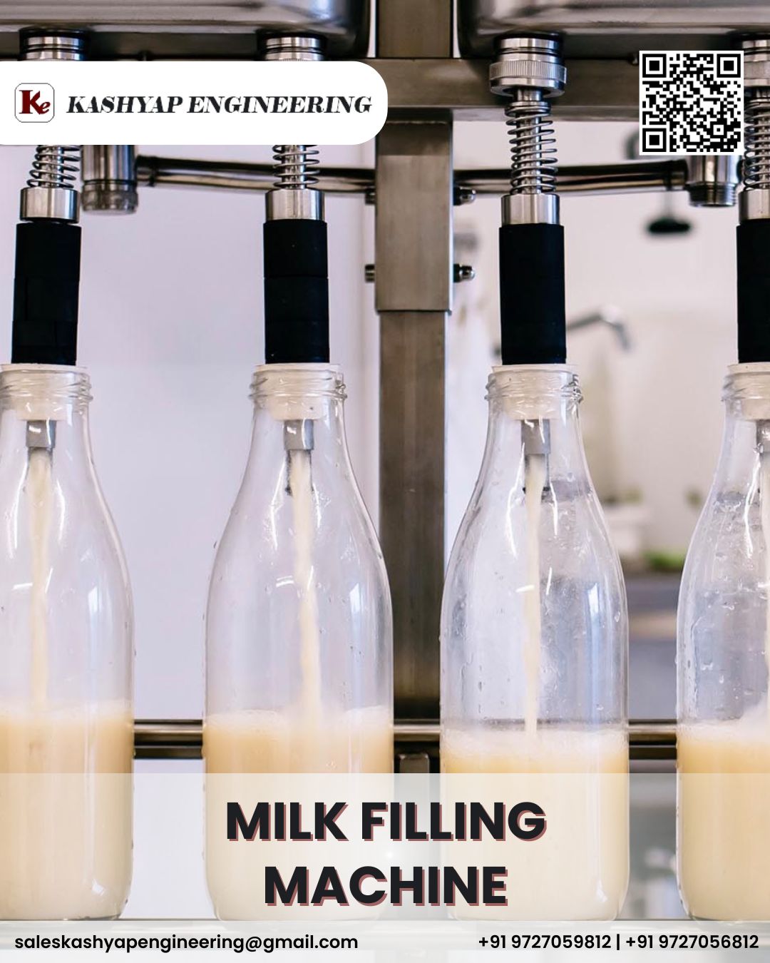 Kashyap Engineering: High-Performance Milk Filling Machine for Dairy Excellence