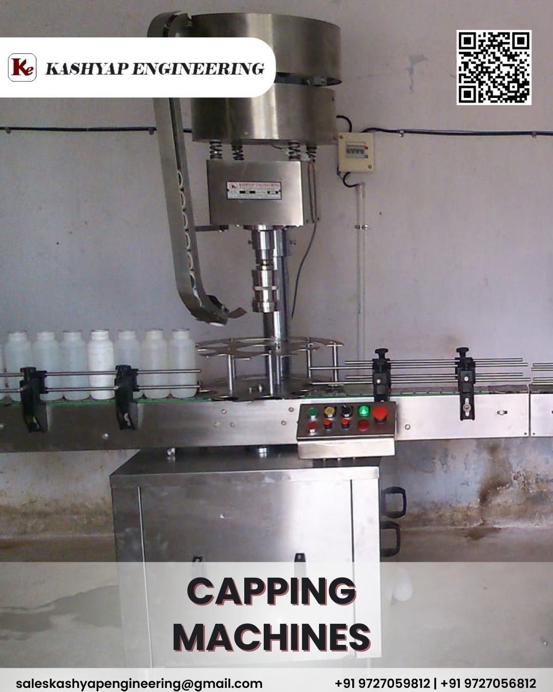 Capping Machines: Reliable Automatic Bottle Sealing Solutions by Kashyap Engineering