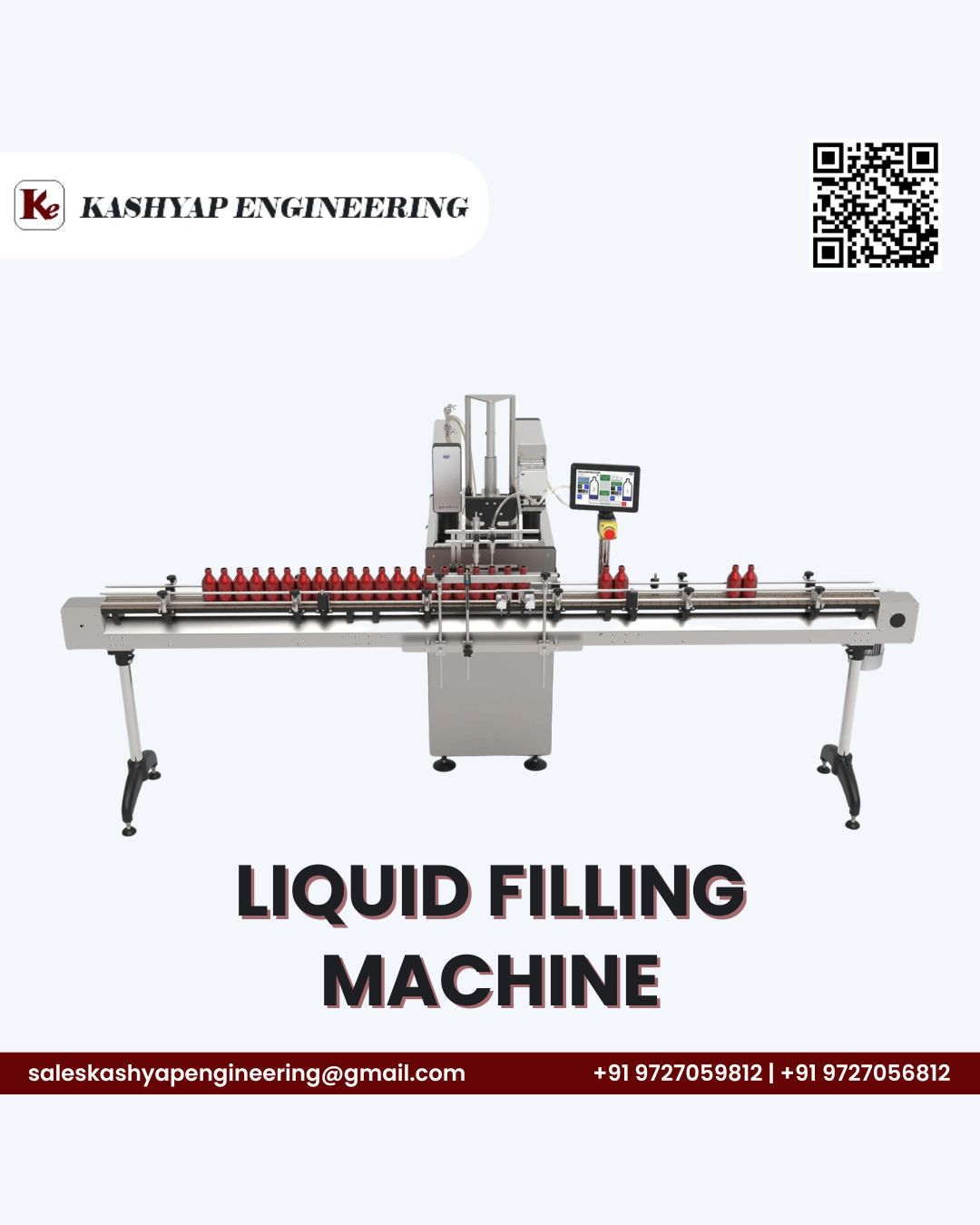 Liquid Filling Machine: High-Speed Automatic Solutions by Kashyap Engineering