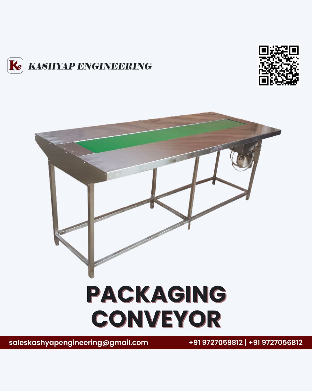 Packaging Conveyor: Efficient Material Handling Solutions by Kashyap Engineering