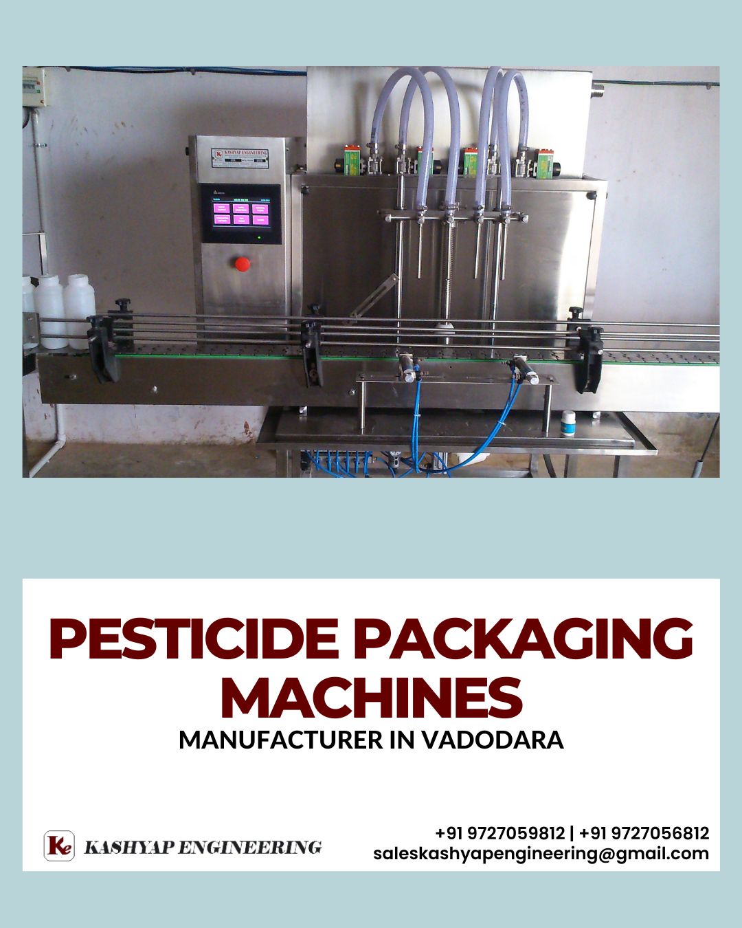 Pesticide Packaging Machines Manufacturer in Vadodara: Advanced Solutions by Kashyap Engineering