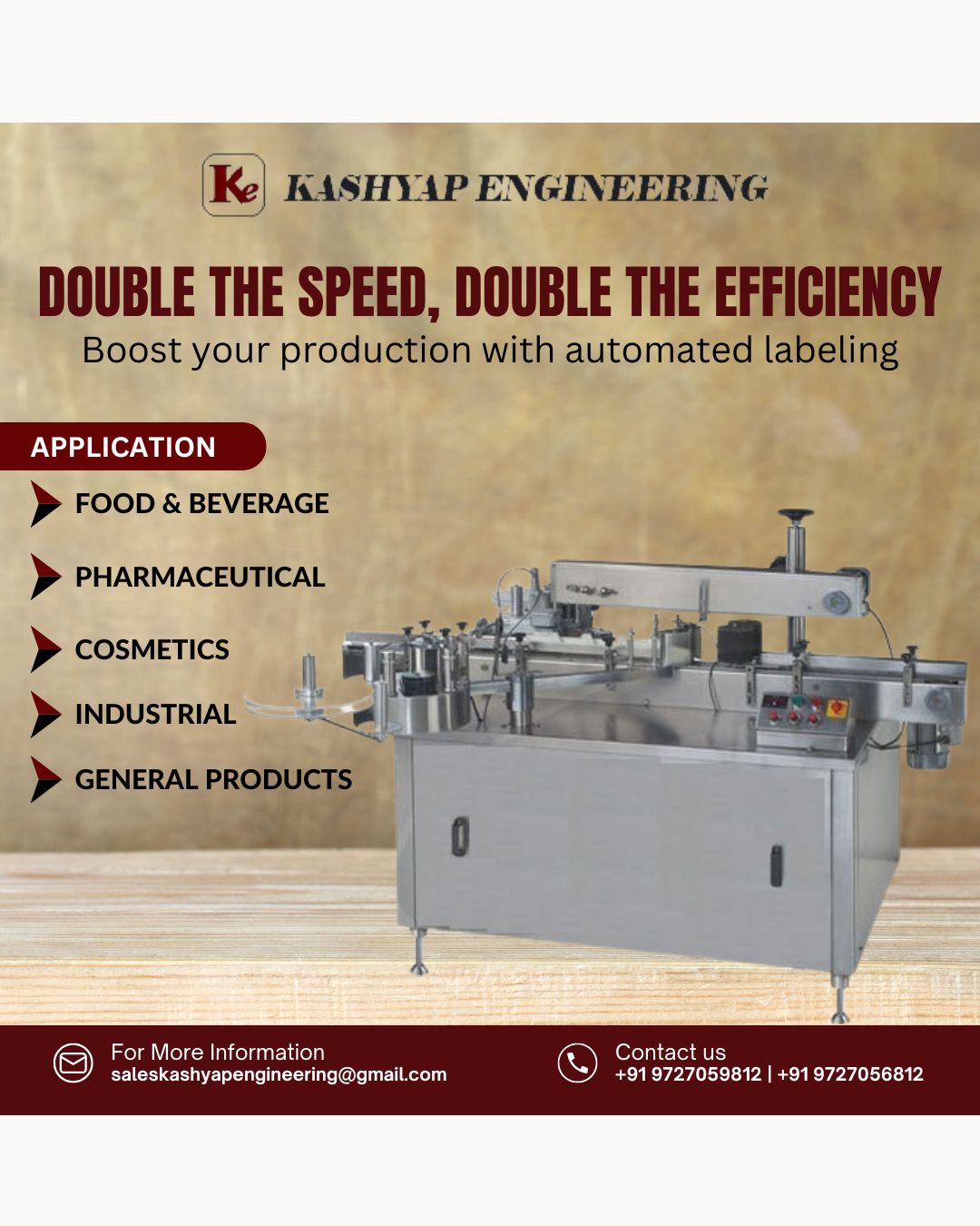 Double the Speed, Double the Efficiency: Boost Your Production with Automated Labeling