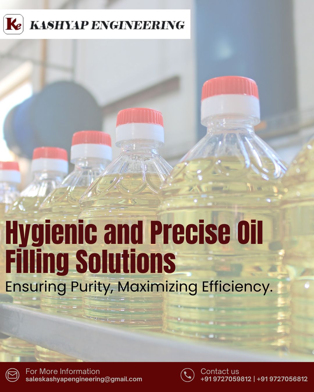 Hygienic and Precise Oil Filling Solutions for Modern Edible Oil Industries  Featured Photo *